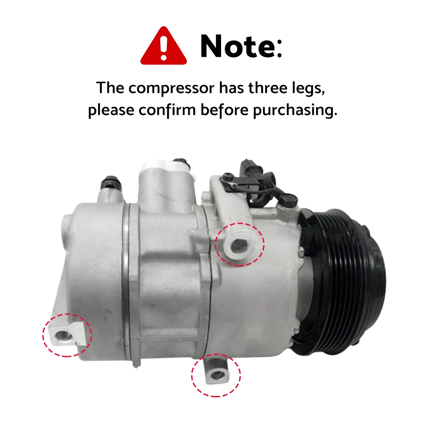 Air Con AC Compressor Suitable For Hyundai ix35 LM 2.0L Petrol G4NC 2013-2015