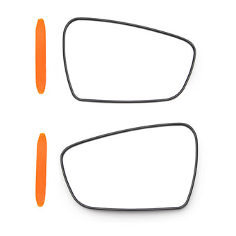 compare product Pair Heated Mirror Glass w/ Base Suitable for Kia Cerato YD 2013¡§C2018