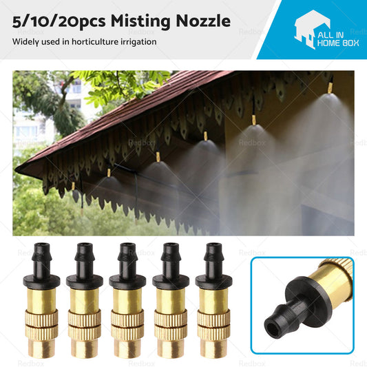 {{ 5-20x Brass Spray Misting Nozzle Sprinkler Head Garden Farm Irrigation Connector }} - Buy Car Parts Online at {{ Kaka Auto Parts }}.