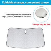 {{ 6 Layer WindScreen Sun Shade Suitable For Isuz D-MAX 2020-2024 UV Protection }} - Buy Car Parts Online at {{ Kaka Auto Parts }}.