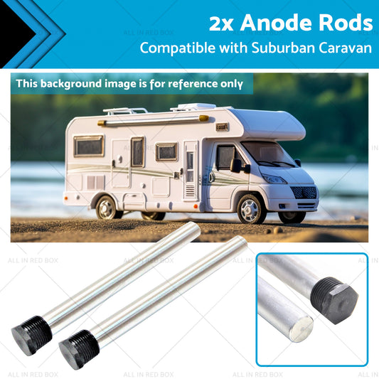 {{ 2x Anode Rods Suitable for Suburban Caravan Hot Water Service Anodes SW6PA 30cm }} - Buy Car Parts Online at {{ Kaka Auto Parts }}.