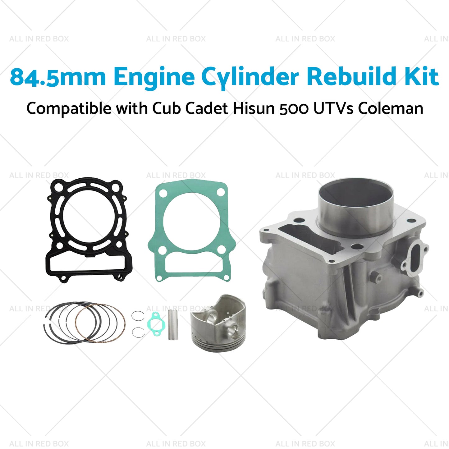 {{ 84. 5mm Engine Cylinder Rebuild Kit Suitable for Cub Cadet UTVs Coleman Hisun 500 }} - Buy Car Parts Online at {{ Kaka Auto Parts }}.