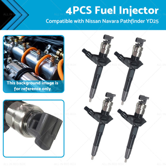 {{ 4PCS Diesel Fuel Injector Suitable for Nissan Navara Pathfinder YD25 095000-6250 }} - Buy Car Parts Online at {{ Kaka Auto Parts }}.