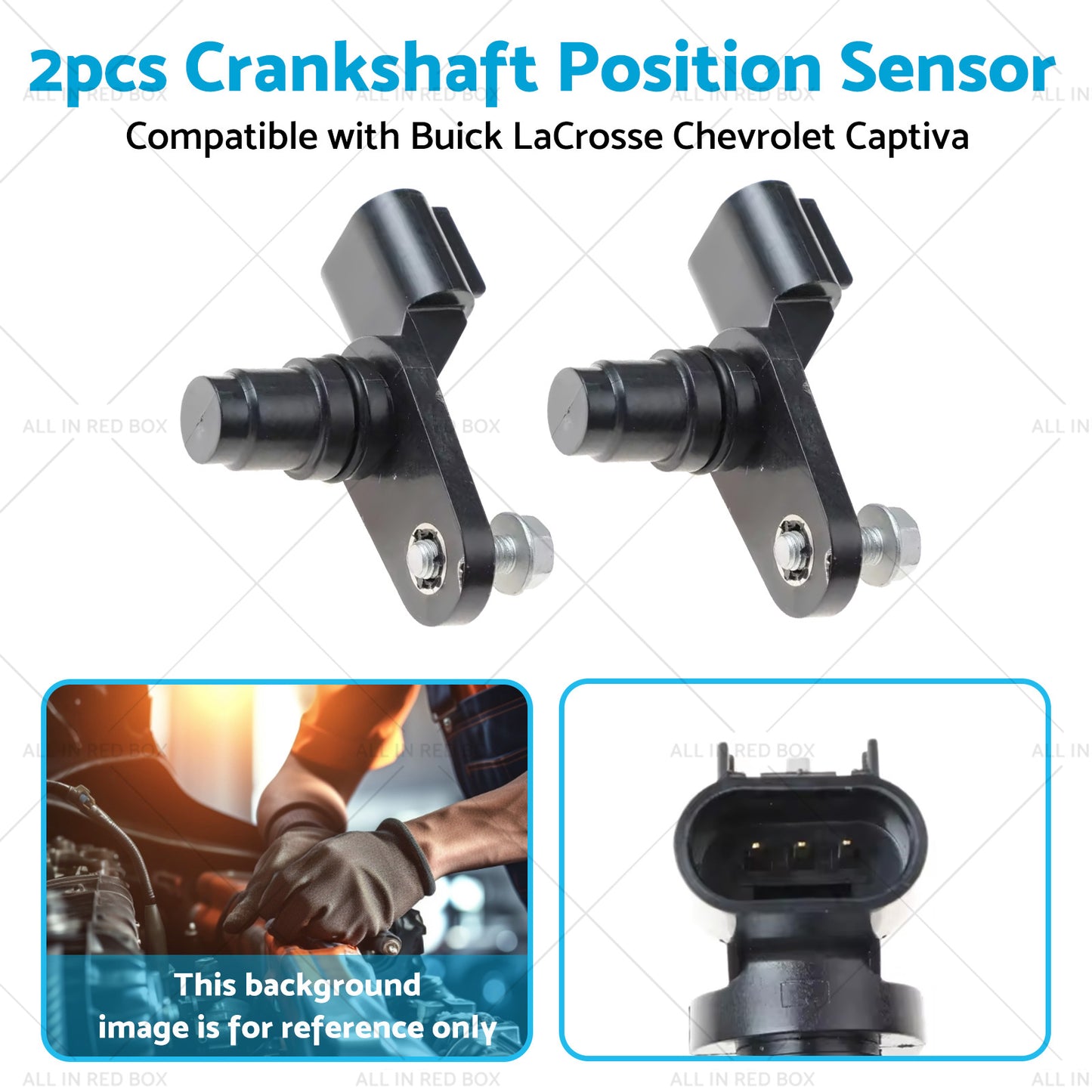 {{ 2x Camshaft Position Sensor Suitable for Chevrolet Equinox Captiva GMC 12577245 }} - Buy Car Parts Online at {{ Kaka Auto Parts }}.