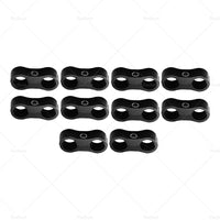 {{ 10x AN6 6AN AN -6 Nylon Braided Stainless Fuel Oil Line Hose Separator Clamp }} - Buy Car Parts Online at {{ Kaka Auto Parts }}.