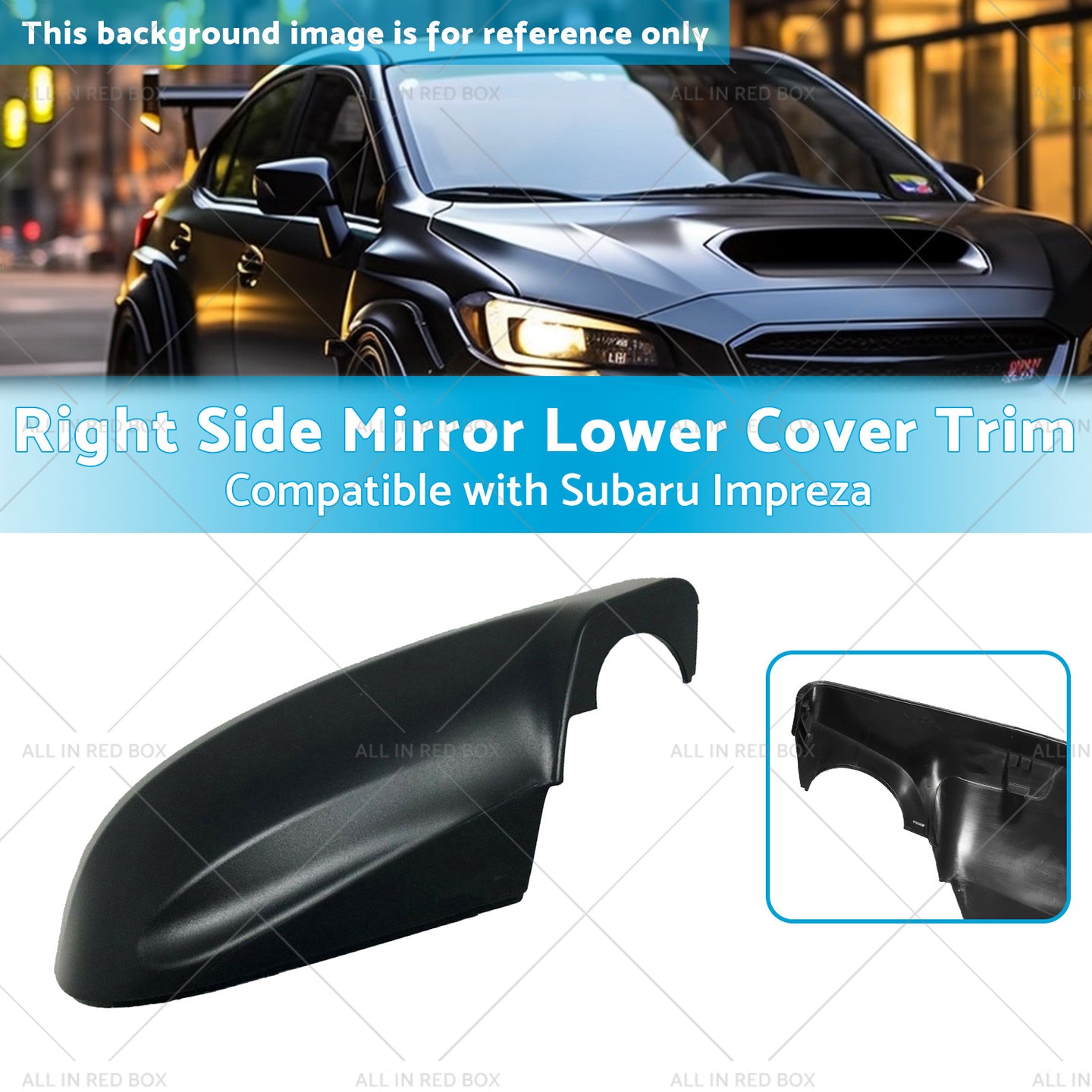 {{ Right Mirror Lower Cover Trim Suitablefor 16-23 Subaru Impreza Forester Outback }} - Buy Car Parts Online at {{ Kaka Auto Parts }}.