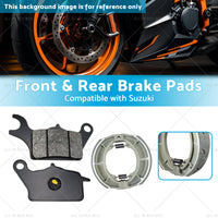 {{ Front  and  Rear Brake Pads Suitable for 2017-2021 Suzuki UK 110 Address }} - Buy Car Parts Online at {{ Kaka Auto Parts }}.