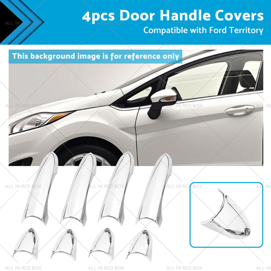 {{ 4X Chrome Handle Cover Suitable For Ford Territory 2004-2018 Model }} - Buy Car Parts Online at {{ Kaka Auto Parts }}.