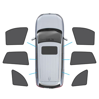 compare product Car Window Magnetic Mesh Sun Blind Shades Front & Rear Suitable For BMW X1 E84 2010-2015