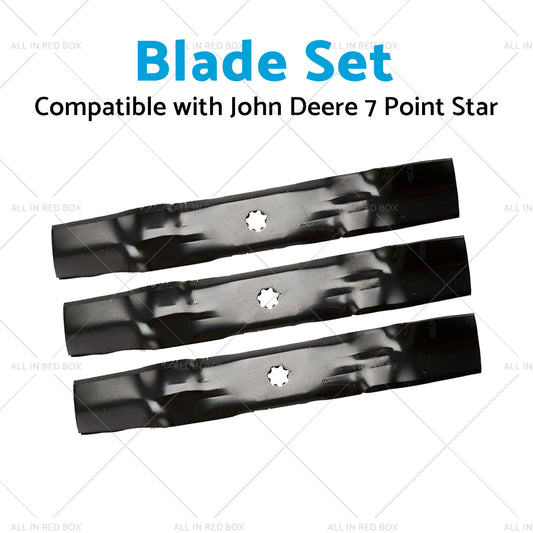 Blade Set Suitable for John Deere 7 Point Star 145 155C LA130 LA140 LA145 LA165