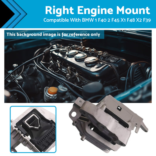 {{ Engine Mount Right Suitable For BMW 1 F40 2 F45 F46 X1 F48 X2 F39 MINI F55 F60 }} - Buy Car Parts Online at {{ Kaka Auto Parts }}.