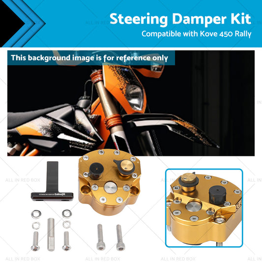 {{ Adjustable Steering Damper Stabilizer Safety Kit Suitable for Kove 450 Rally }} - Buy Car Parts Online at {{ Kaka Auto Parts }}.