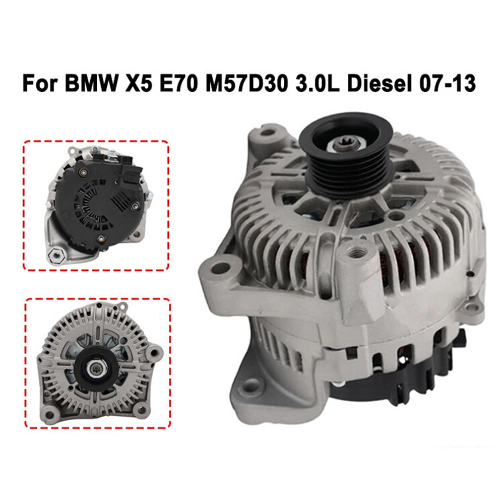 {{ Alternator 180A Suitable for BMW X5 E70 3.0L Diesel 2007–2013 }} - Buy Car Parts Online at {{ Kaka Auto Parts }}.