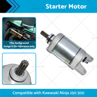 {{ 21163-0717 Starter Motor Suitable for Kawasaki Ninja 250 300 Versys-X 250 13-20 }} - Buy Car Parts Online at {{ Kaka Auto Parts }}.