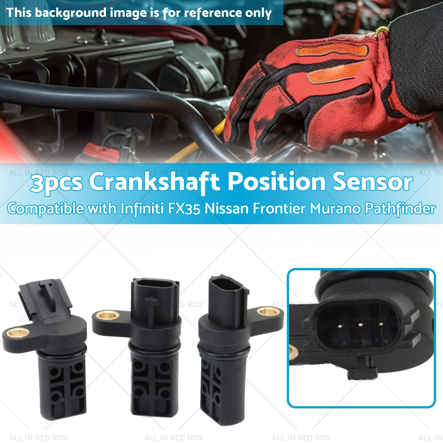 {{ 3x Crankshaft Position Suitable for Nissan Altima Pathfinder Quest Infiniti G35 }} - Buy Car Parts Online at {{ Kaka Auto Parts }}.
