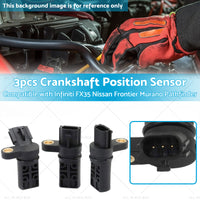 {{ 3x Crankshaft Position Suitable for Nissan Altima Pathfinder Quest Infiniti G35 }} - Buy Car Parts Online at {{ Kaka Auto Parts }}.