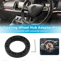 {{ Black Steering Wheel Hub Adapter Spacer Suitable For MOMO to NARDI Quick Release }} - Buy Car Parts Online at {{ Kaka Auto Parts }}.