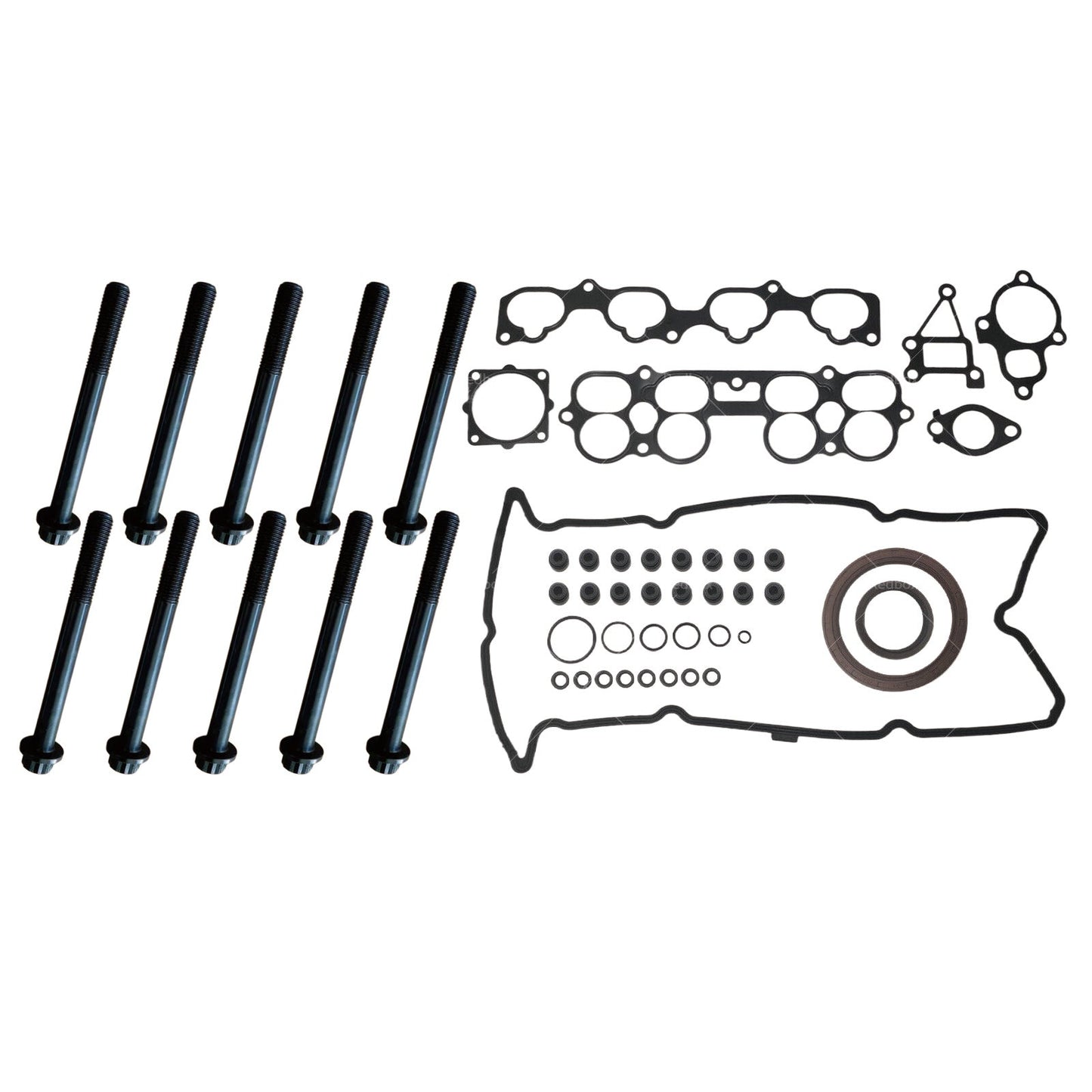 VRS Head Gasket Kit & Bolt Set Suitable for Nissan Xtrail T30 2.5 QR25DE 2001-07