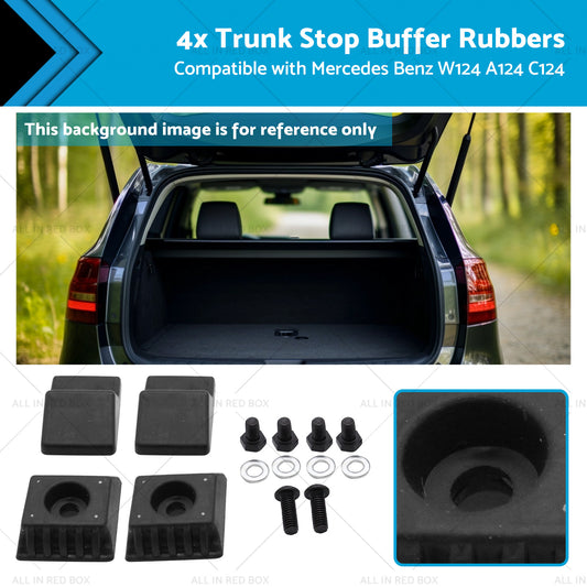 {{ 4x Trunk Stop Buffer Rubbers Suitablefor Mercedes Benz W124 A124 C124 1247580044 }} - Buy Car Parts Online at {{ Kaka Auto Parts }}.