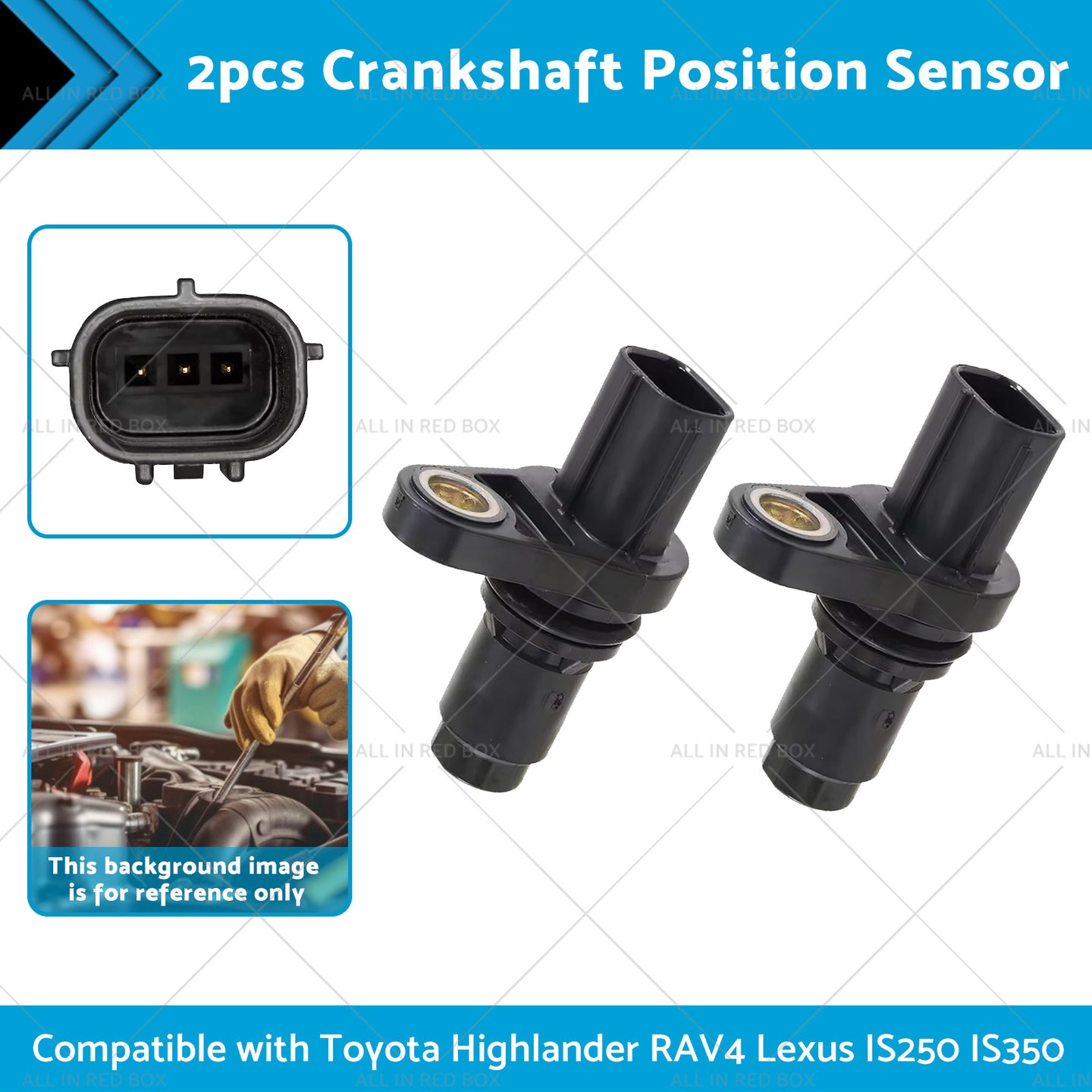 {{ 2x Camshaft Position Sensor 90919-05060 Suitable for Toyota 4Runner IS250 IS350 }} - Buy Car Parts Online at {{ Kaka Auto Parts }}.