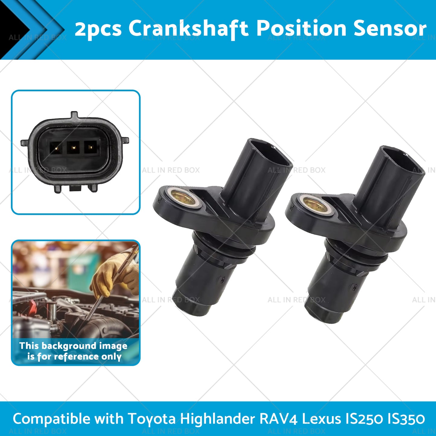 {{ 2x Camshaft Position Sensor 90919-05060 Suitable for Toyota 4Runner IS250 IS350 }} - Buy Car Parts Online at {{ Kaka Auto Parts }}.
