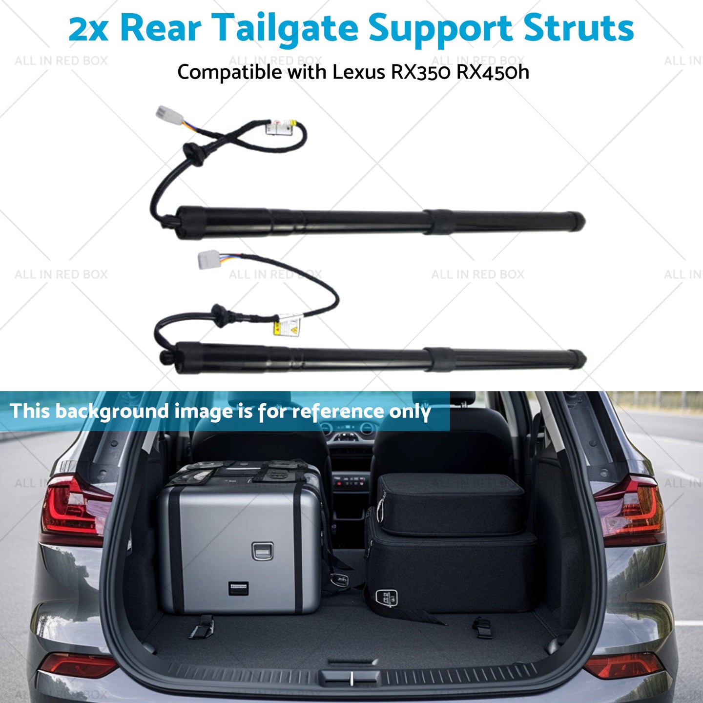 {{ 2x Rear Tailgate Support Struts Suitable for Lexus RX350 RX450h 6892048031 16-19 }} - Buy Car Parts Online at {{ Kaka Auto Parts }}.
