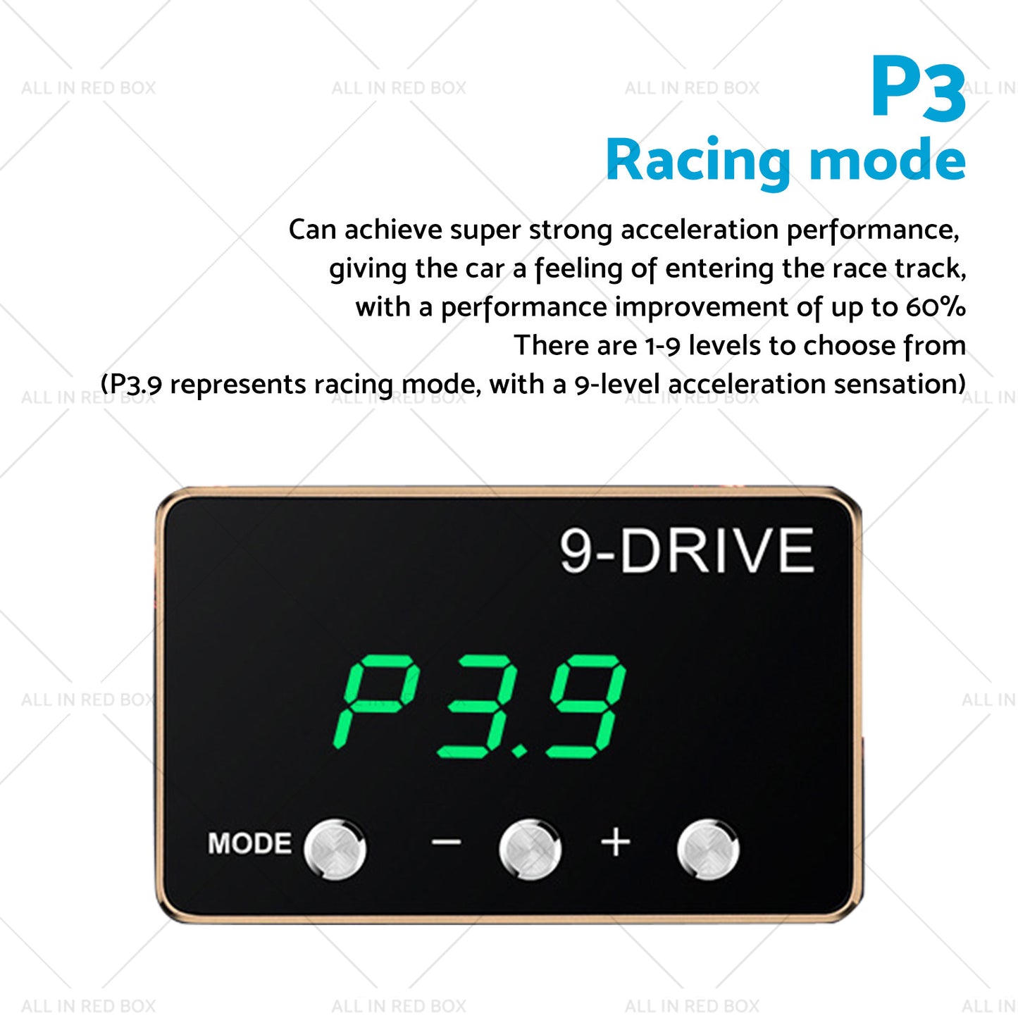 {{ 9 Mode EVC Throttle Controller Kit Suitable for Toyota Hilux V6 2WD & 4WD 05-15 }} - Buy Car Parts Online at {{ Kaka Auto Parts }}.