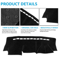 RHD Dash Mat Suitable For Suzuki Jimny 1998-2018 Non-Slip Dashboard Cover