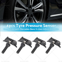 {{ 4PCS Tyre Pressure Sensor 40700-5ZH0A Suitable for Mercedes X Class 2017-2020 }} - Buy Car Parts Online at {{ Kaka Auto Parts }}.