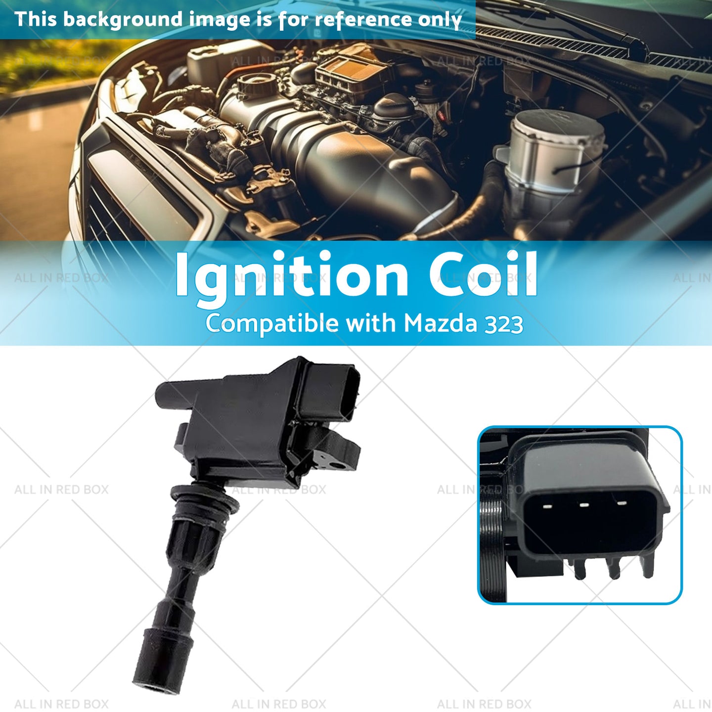 {{ ZL01-18100-A Ignition Coil Suitable for Mazda 323 1. 5L 1. 6L 98-03 }} - Buy Car Parts Online at {{ Kaka Auto Parts }}.
