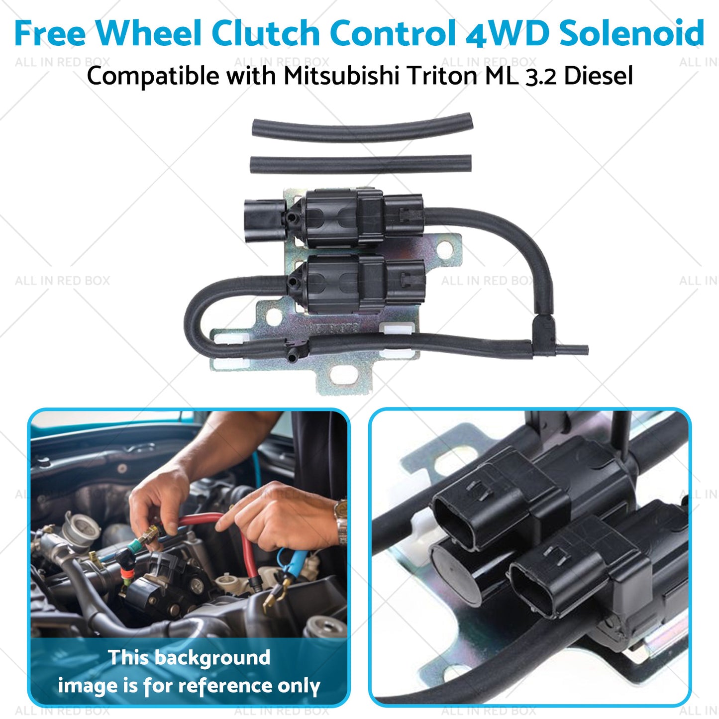 {{ 1x Free Wheel Clutch Control 4WD Solenoid Suitable For Mitsubishi Triton ML 3. 2 }} - Buy Car Parts Online at {{ Kaka Auto Parts }}.