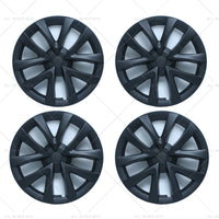 {{ 4PCS Matt Black Wheel Cover Hub Caps Rim Hubcap Suitable for Tesla Model 3 }} - Buy Car Parts Online at {{ Kaka Auto Parts }}.