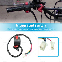{{ 7 Wire Kill Start Light Switch Button Housing 110cc 125cc PIT Quad Dirt Bike ATV }} - Buy Car Parts Online at {{ Kaka Auto Parts }}.