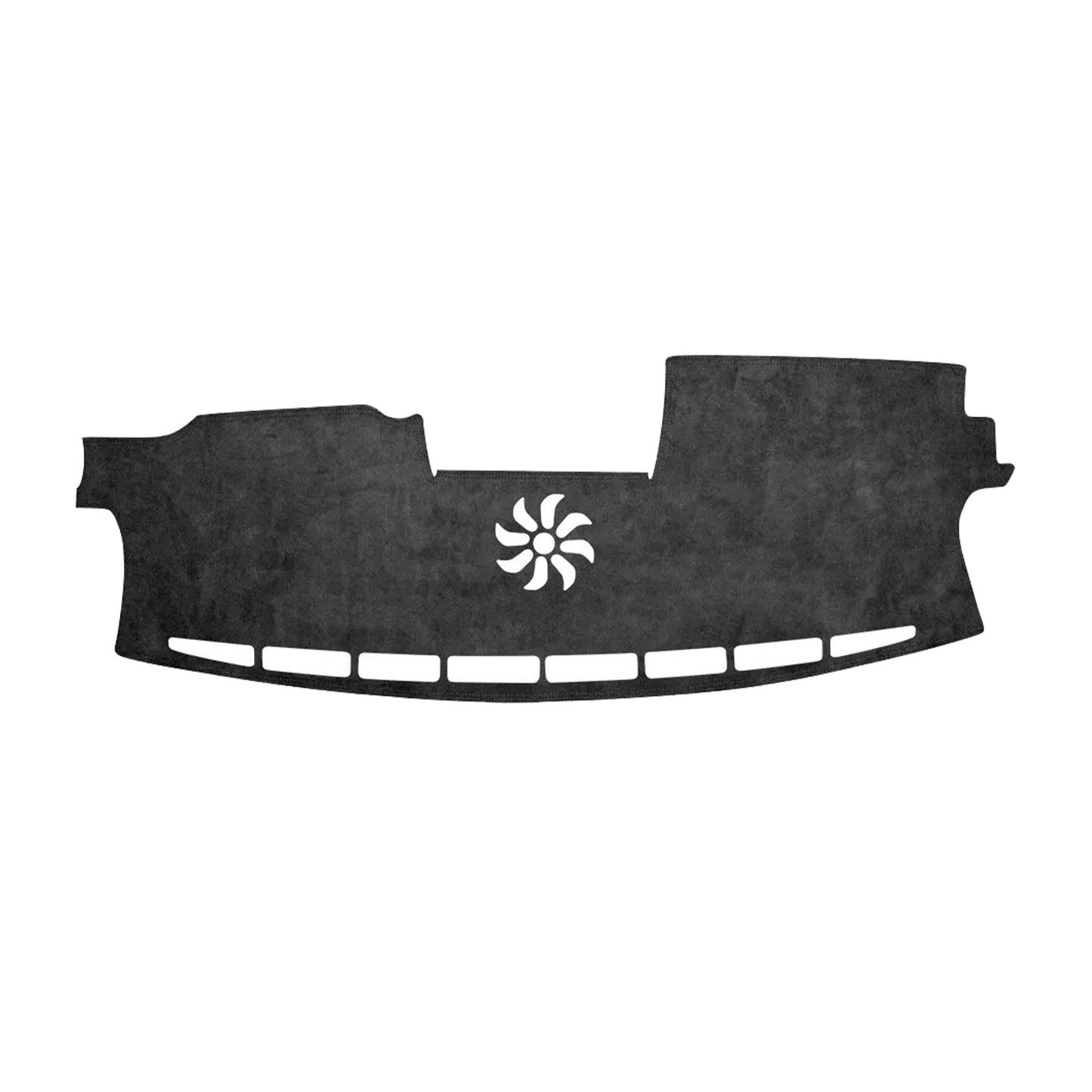 1x Non-Slip Microfiber Leather Dash Mat Suitable For Ford Ranger 2022-2025