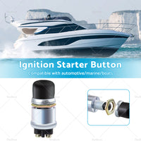{{ 12V Car Switch Push Button Ignition Track Engine Start Starter Heavy Duty }} - Buy Car Parts Online at {{ Kaka Auto Parts }}.