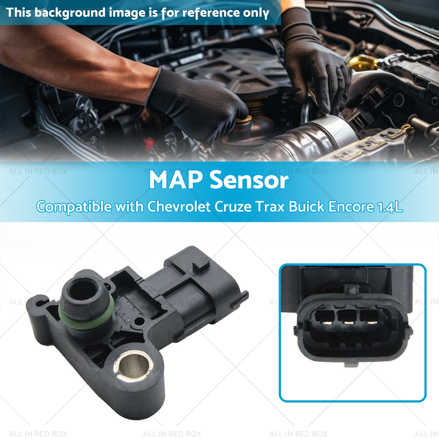 {{ 55567257 MAP Sensor Suitable for 13-20 Chevrolet Cruze Trax Buick Encore 1. 4L }} - Buy Car Parts Online at {{ Kaka Auto Parts }}.