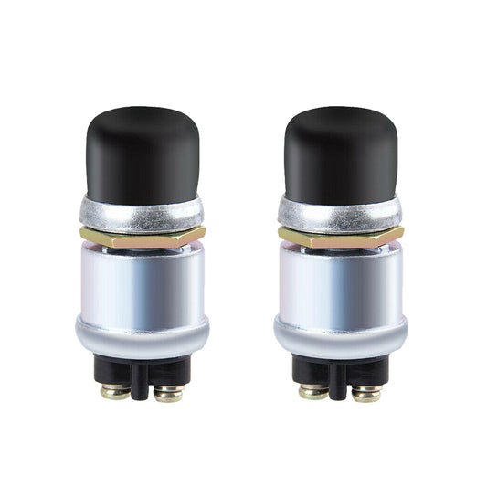 2x 12V Car Switch Push Button Ignition Starter Suitable For Engine Start Heavy Duty