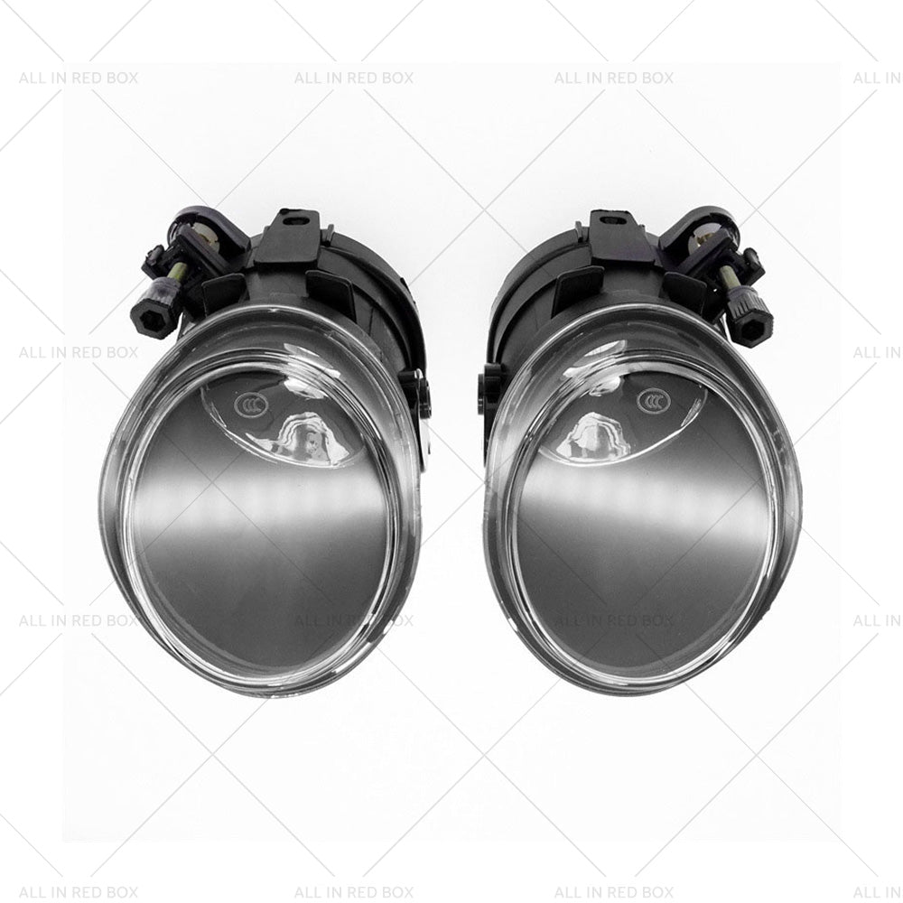 {{ Pair Replacement Clear Fog Lights Lamps Suitable for 2001-2006 BMW E46 3-Series }} - Buy Car Parts Online at {{ Kaka Auto Parts }}.