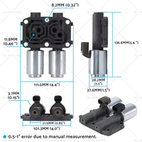 {{ 28260-PRP-014 Transmission Dual Linear Solenoid Suitable for Honda Accord Acura }} - Buy Car Parts Online at {{ Kaka Auto Parts }}.