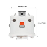 2x Motion Plus Adapter Sensor Suitable For Nintendo Wii Remote Controller