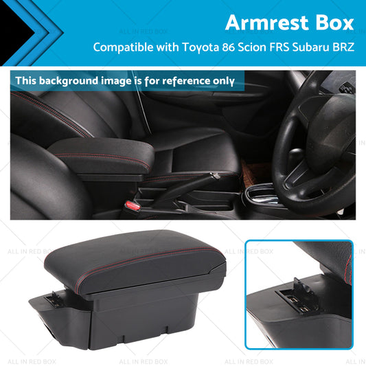 {{ Centre Console Armrest Storage Box Suitable For Toyota 86 Subaru BRZ }} - Buy Car Parts Online at {{ Kaka Auto Parts }}.