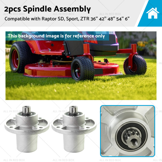 {{ 2x Blade Spindle Assembly Suitable for Raptor SD, Sport, ZTR 36'' 42'' 48'' 54'' }} - Buy Car Parts Online at {{ Kaka Auto Parts }}.