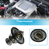 {{ Thermostat For Nissan Patrol GU Y61 Navara D22 ZD30DDTI 21200-2W20A 2001-2008 }} - Buy Car Parts Online at {{ Kaka Auto Parts }}.