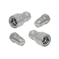 {{ 2 x SETS 1 or 2 inch  BSP HYDRAULIC ISO POPPET QUICK RELEASE COUPLINGS COUPLERS TRACTOR }} - Buy Car Parts Online at {{ Kaka Auto Parts }}.