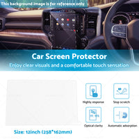 {{ Car Touch Screen Protector Tempered Glass Film 12inch Suitable For RAM 1500 20-22 }} - Buy Car Parts Online at {{ Kaka Auto Parts }}.