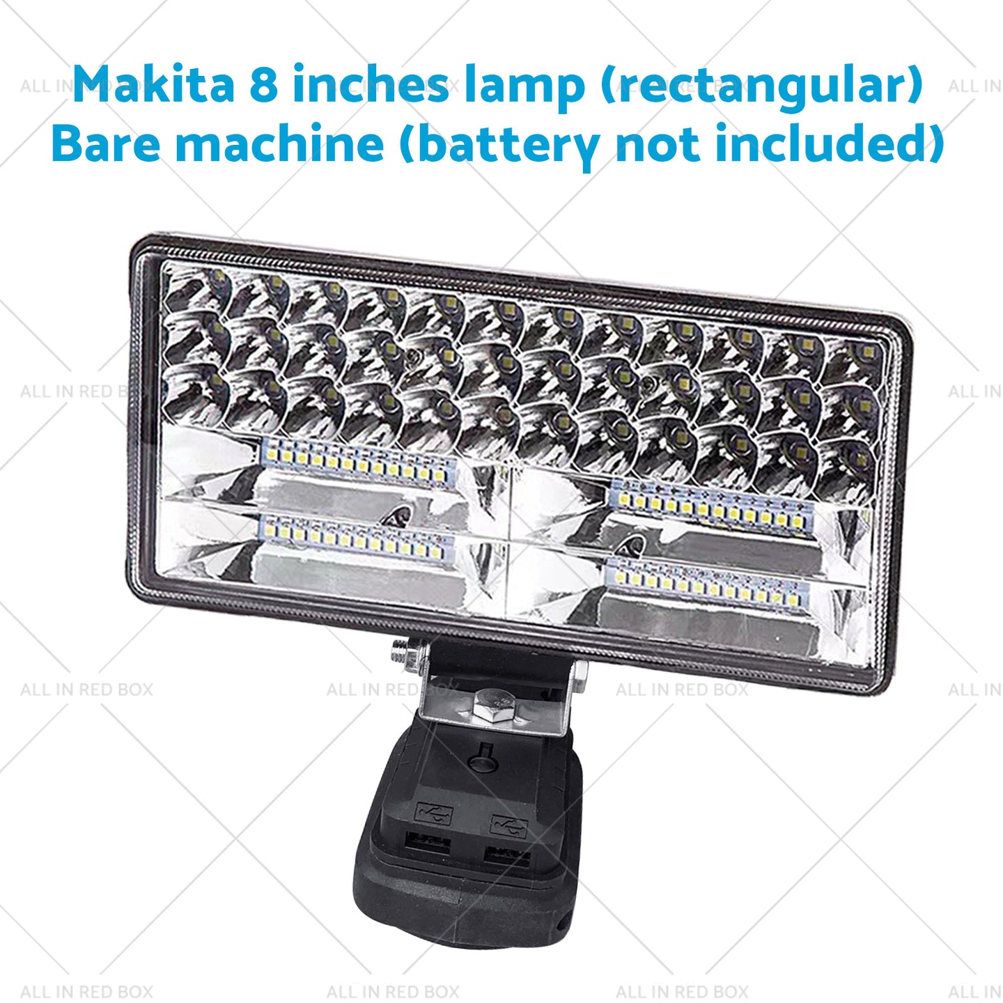 {{ 18V 8in LED Work Light Torch Camping Flashlights 2USB Suitablefor Makita Battery }} - Buy Car Parts Online at {{ Kaka Auto Parts }}.