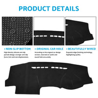 Non-Slip Dash Mat Suitable For VW Golf 6 / GTI 2008¡§C2012 Black Dashboard Cover