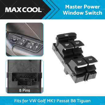 compare product 5G0959857C Master Power Window Control Switch for VW Golf MK7 Passat B8 Tiguan