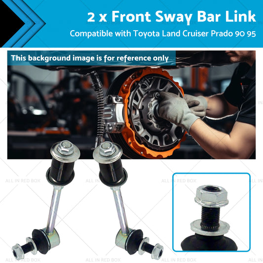 {{ 2PCS Front Sway Bar Link Kit Suitable For Toyota Land Cruiser Prado 90 95 96-02 }} - Buy Car Parts Online at {{ Kaka Auto Parts }}.