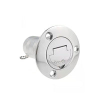 Keyless Water Deck Fill/Filler 1.5inch Polished 316 Stainless Steel Suitable For Marine Boat